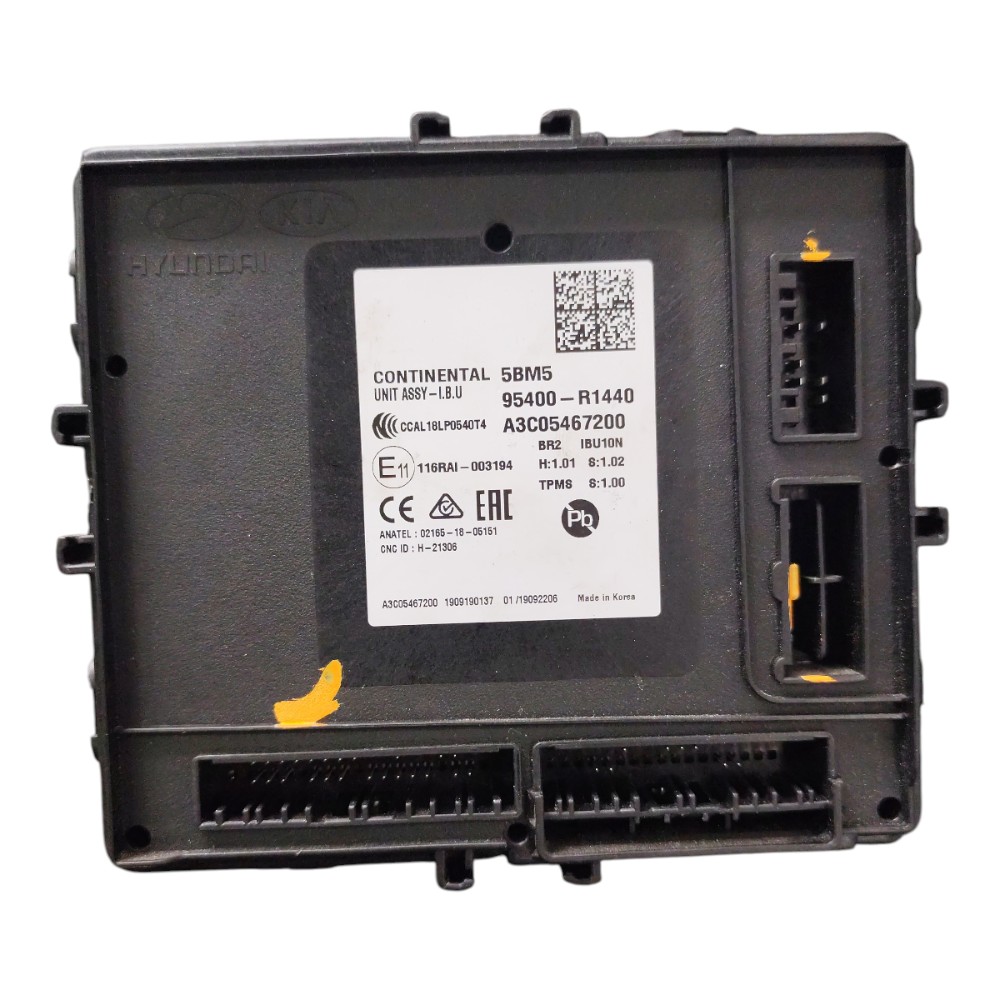 Kit code módulo injeção Hyundai HB20X 1.6 Automático 2020 21 6