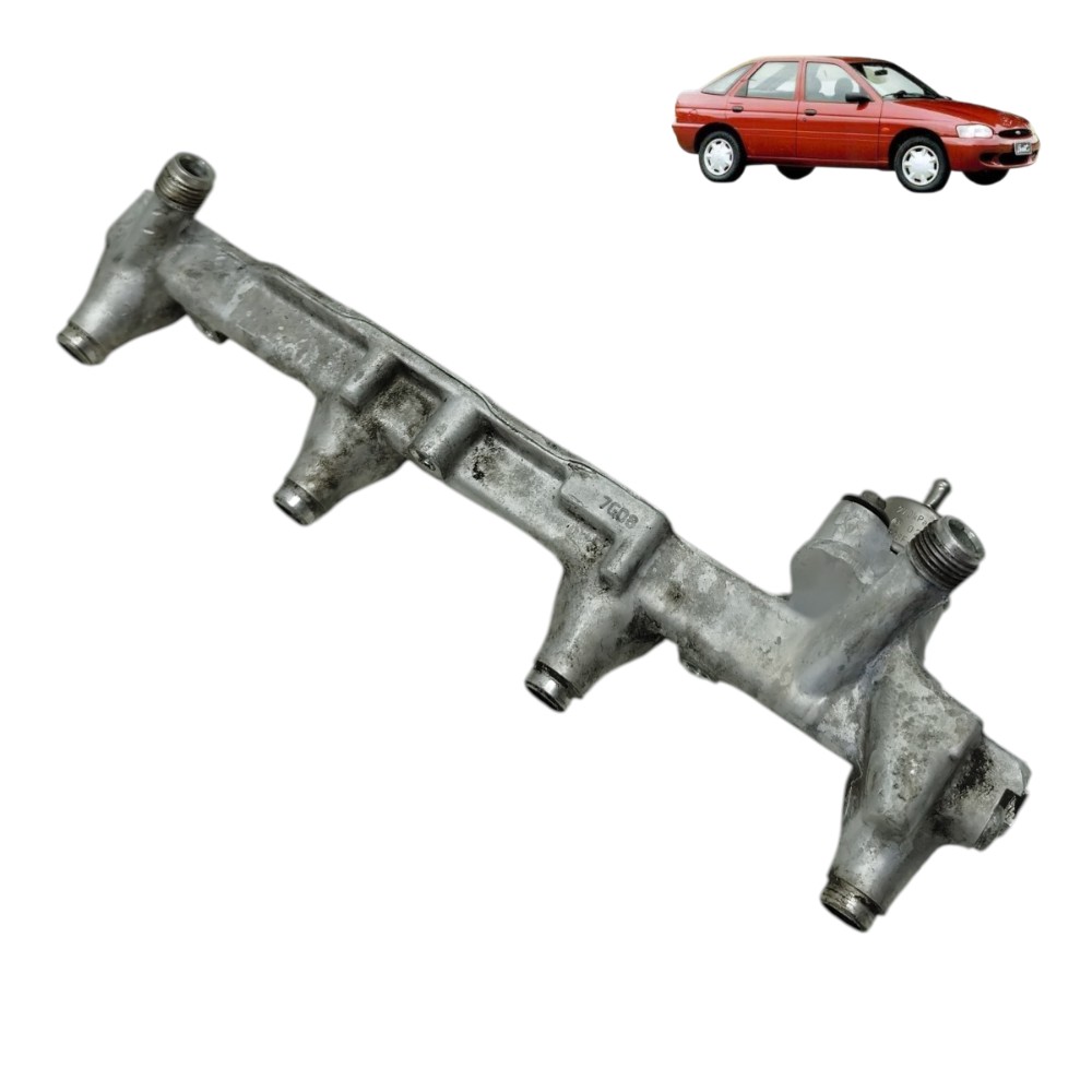 Flauta bicos injetores ford escort zetec rocam 1.8 1998 2002 1