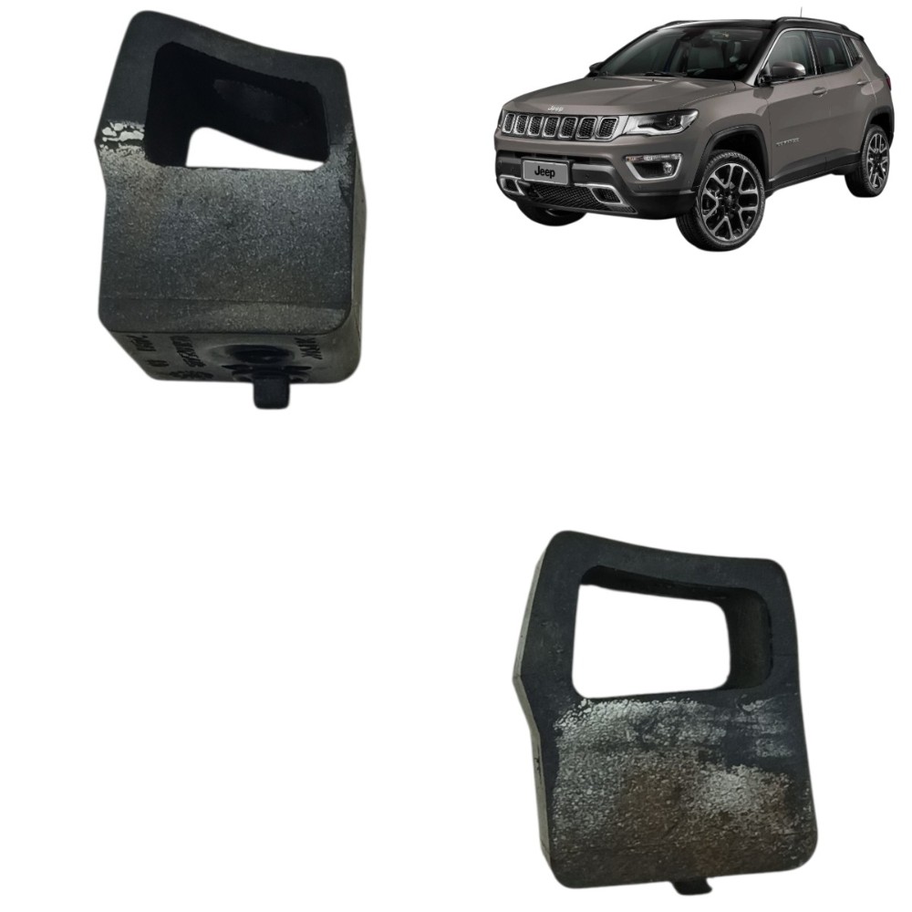 Par borracha batente tampa traseira Jeep Compass 2019 2020