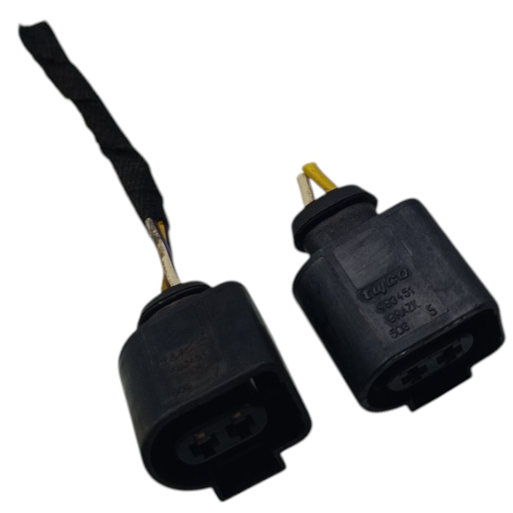 Par Conector Motor Vidro Porta Ford Fiesta 2008 2009 Á 2014 3