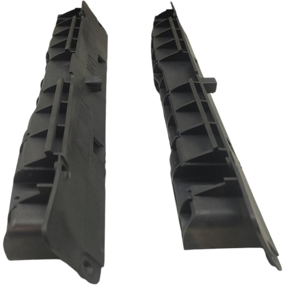 Par Suporte Saia Spoiler Direito Citroen C3 Aircross 2012 13 Preto 2