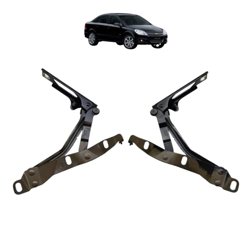 Par Dobradiça Tampa Traseira Gm Vectra Sedan 2008 2009 2010 1