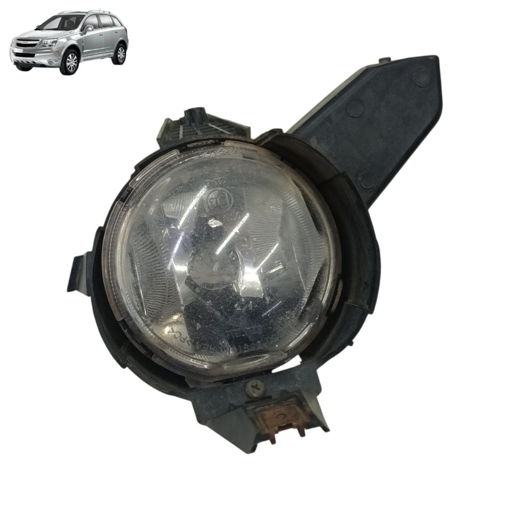 Farol Milha Esquerdo Com Suporte Gm Captiva 2012 2013 2014 Transparente
