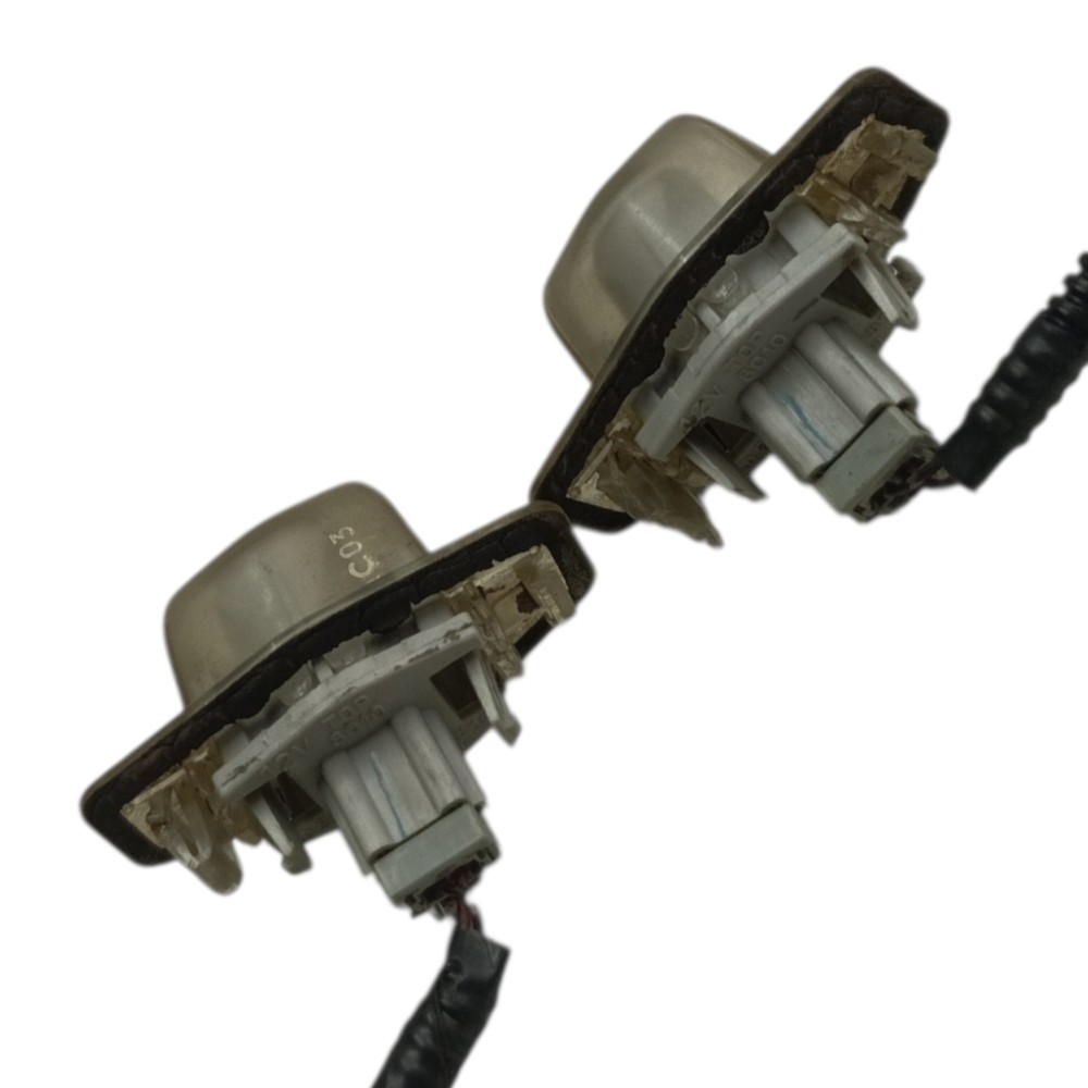 Par Luz Placa Honda Fit 2003 2004 2005 2006 2007 4