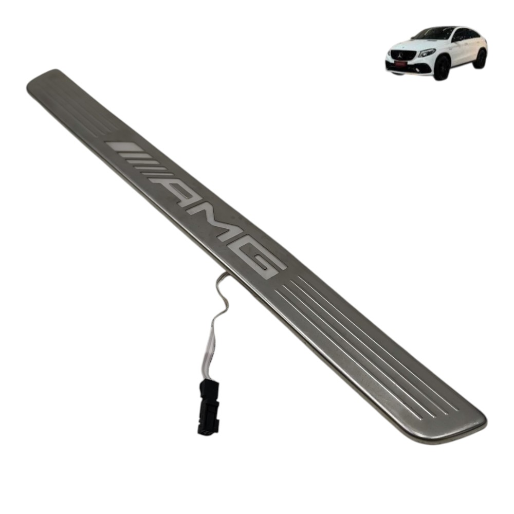 Friso Aplique Entrada Porta Dianteira Mercedes Gle 43 Amg 17 1