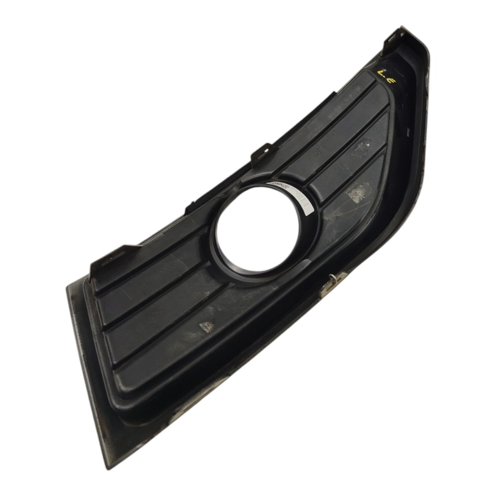 Moldura Esquerda Farol Milha Renault Sandero 2016 2017 2018 Prata E Preto Esquerdo 4