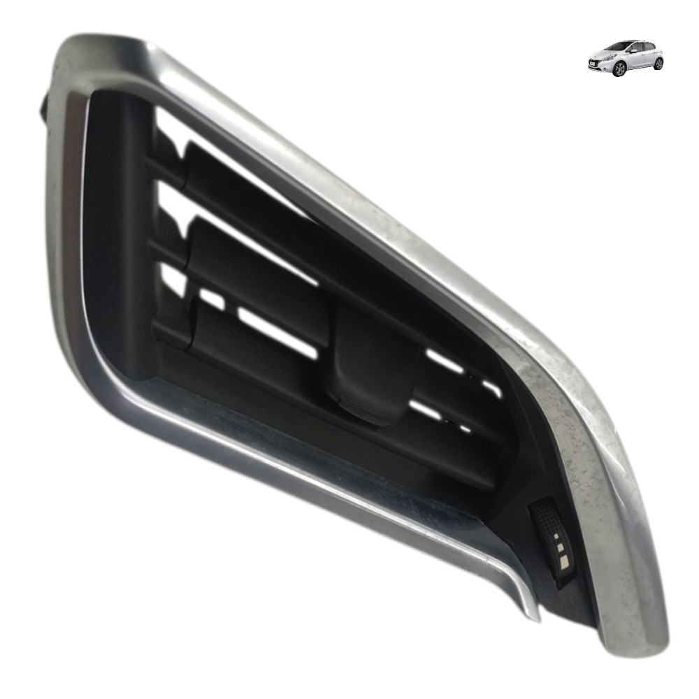 Moldura Acabamento Difusor Ar Esquerdo Peugeot 208 2014 2015 1