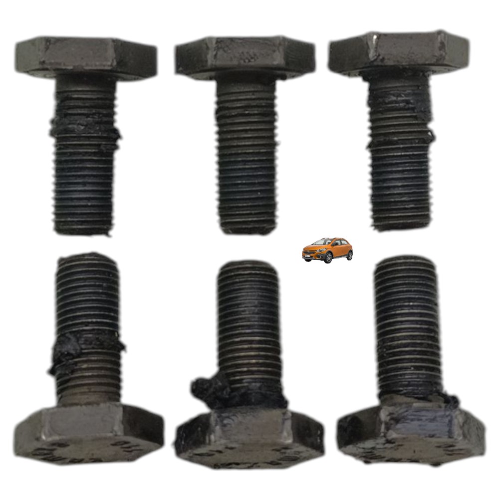 Jogo Parafuso Volante Motor Gm Onix Prisma 1.4 Aut 2017 2018 1