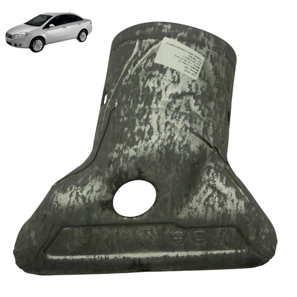 Protetor Calor Coletor Escape Fiat Linea 1.8 Etorq 2010 2011 1