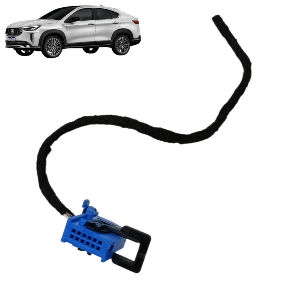 Plug conector câmera frontal parabrisa fiat fastback 2024