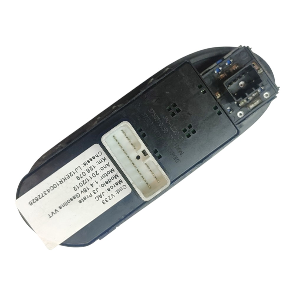 Comando Botão Vidro Jac J3 2011 2012 2013 2014  Com Detalhe 4