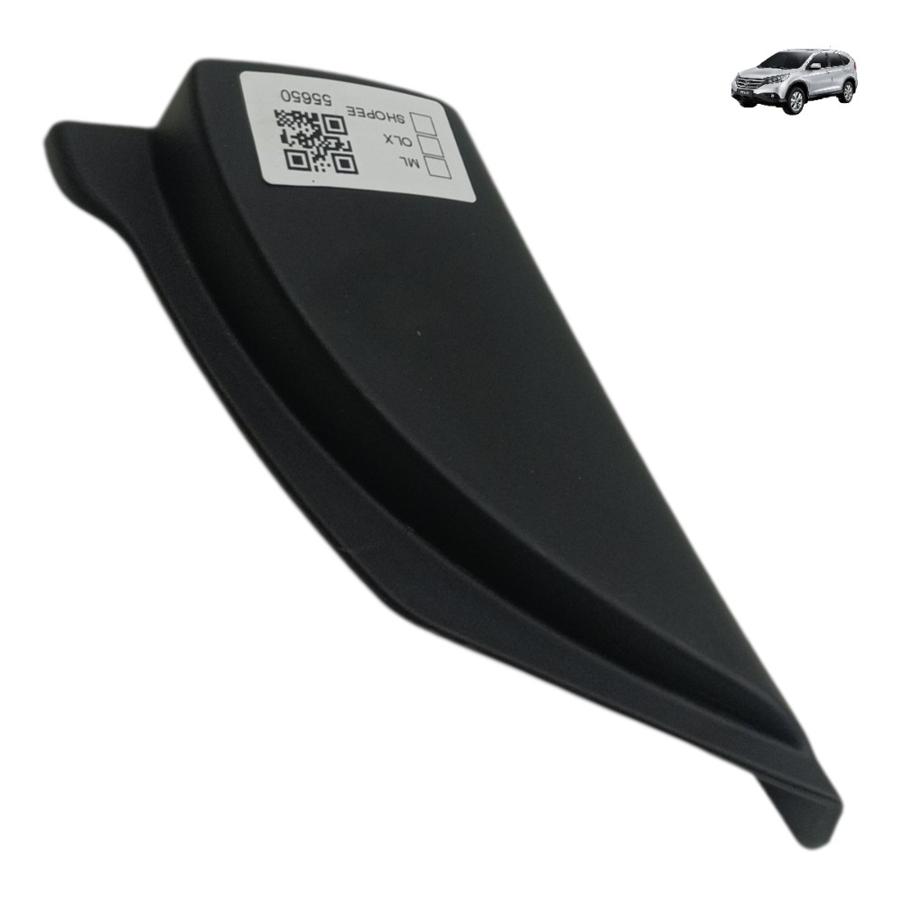 Acabamento Interno Retrovisor Esquerdo Honda Crv 2016 2015 Preto 1
