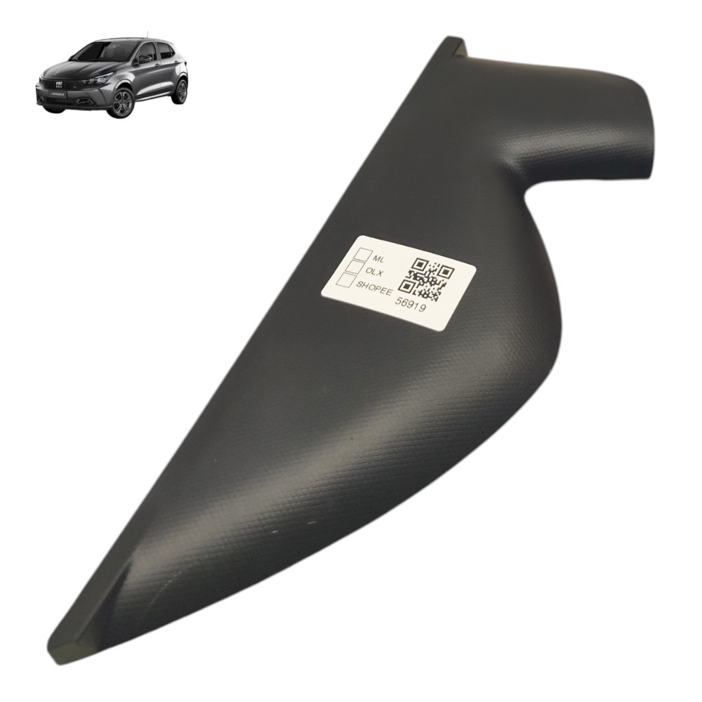 Acabamento lateral esquerdo painel fiat argo 2024