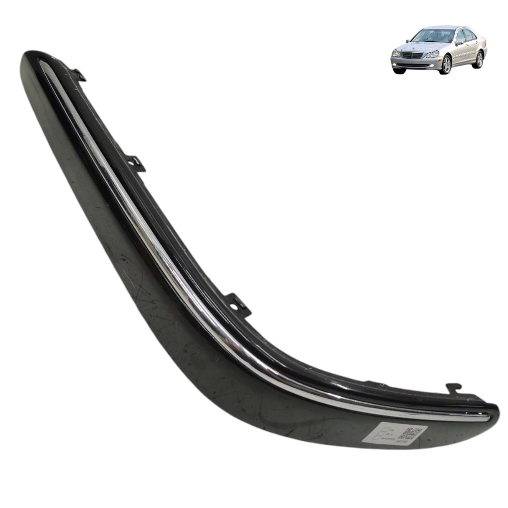 Friso parachoque Mercedes c230k 2003 2004 2005 2006 2007