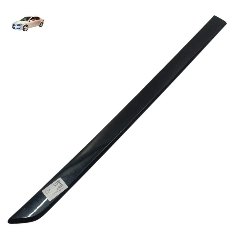Friso Porta Dianteira Direita Gm Vectra 2011 2010 2009 2008 Preto 1