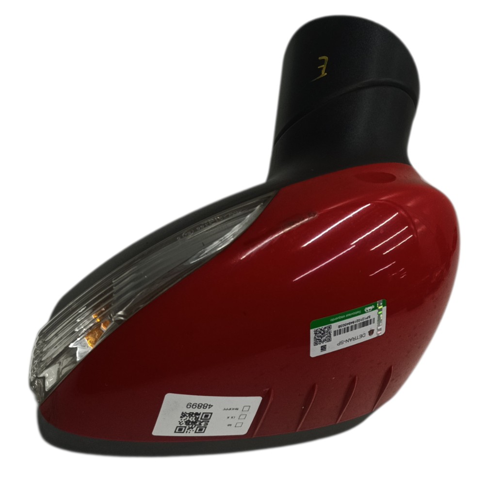 Retrovisor esquerdo com seta Ford New Fiesta 2014 2015 2016 3