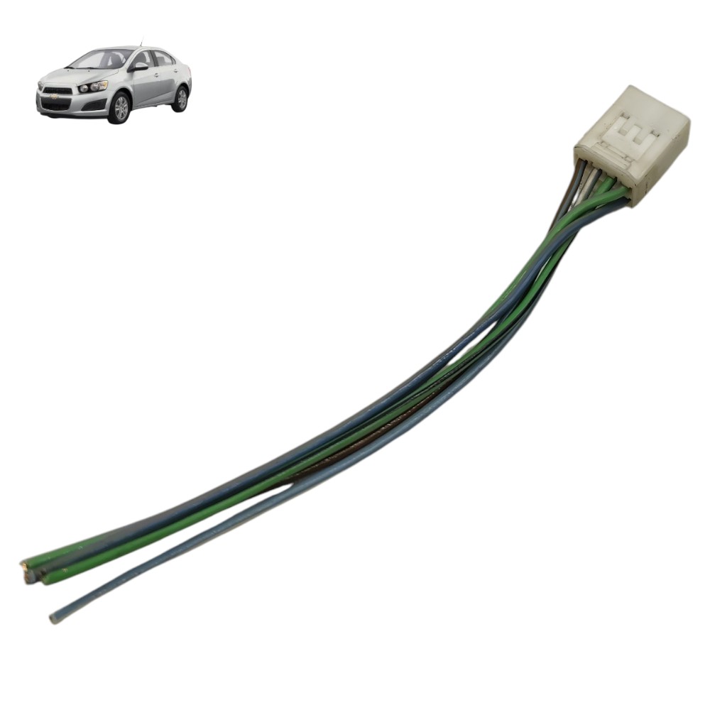 Plug conector botão vidro elétrico passageiros GM Sonic 2013 1
