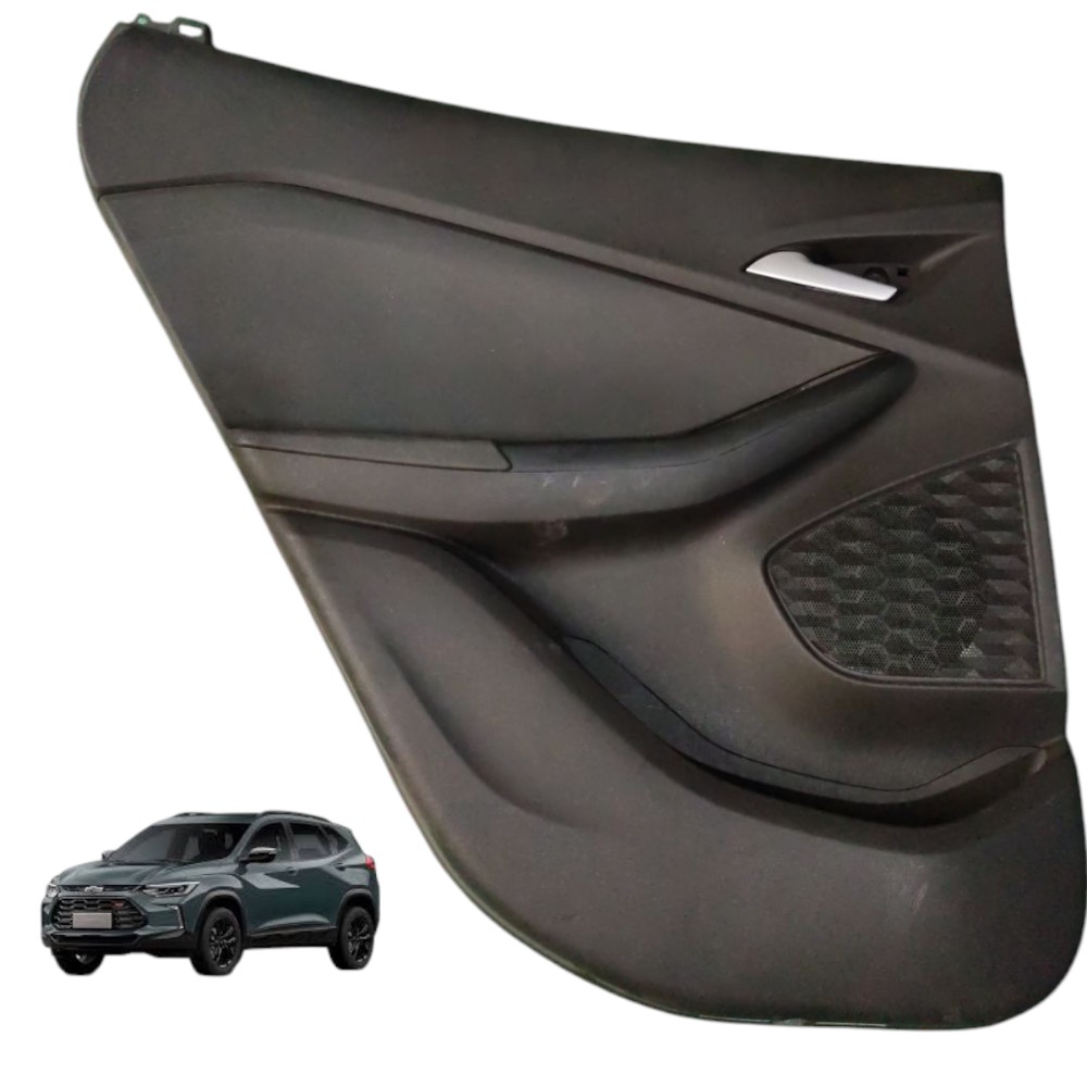 Forro Porta Traseira Esquerda Gm Tracker 2020 2021 2022 2023 Preto 1