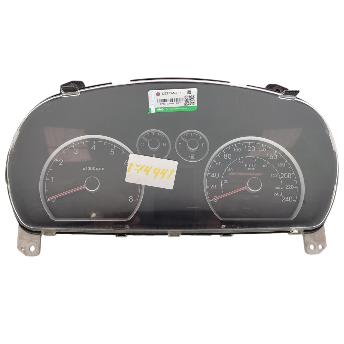 Painel Instrumentos Hyundai I30 2.0 At 2009 2010 2011 2012 Preto 1