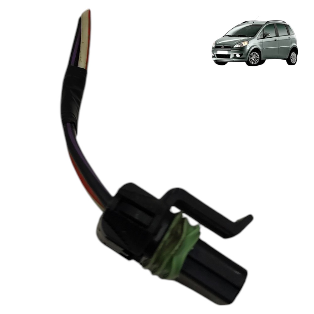 Plug motor vidro porta dianteira Fiat Idea 2005 2006 2007 08 1