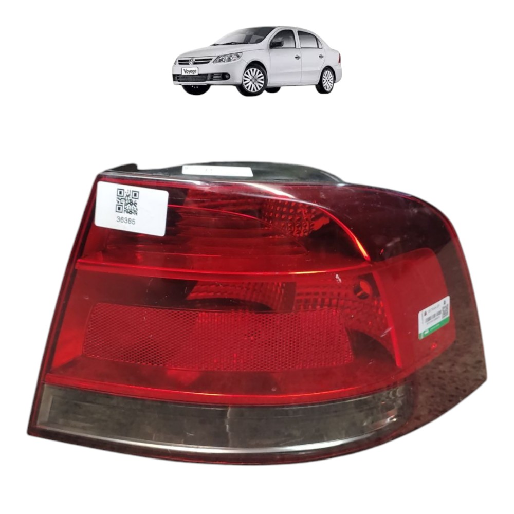 Lanterna Traseira Direita Vw Voyage G5 2009 2013 Original Direito/passageiro Vermelho 1