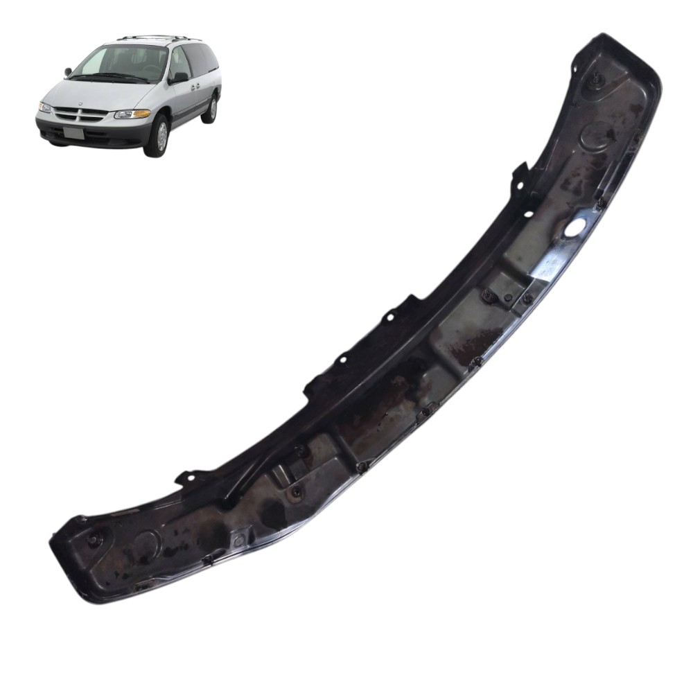 Suporte Grade Churrasqueira Chrysler Grand Caravan 1999 2000 Preto Plástico 1