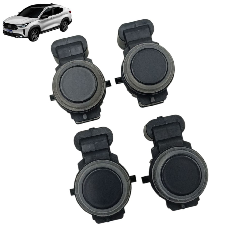 Jogo sensor estacionamento traseiro fiat fastback 2023 2024