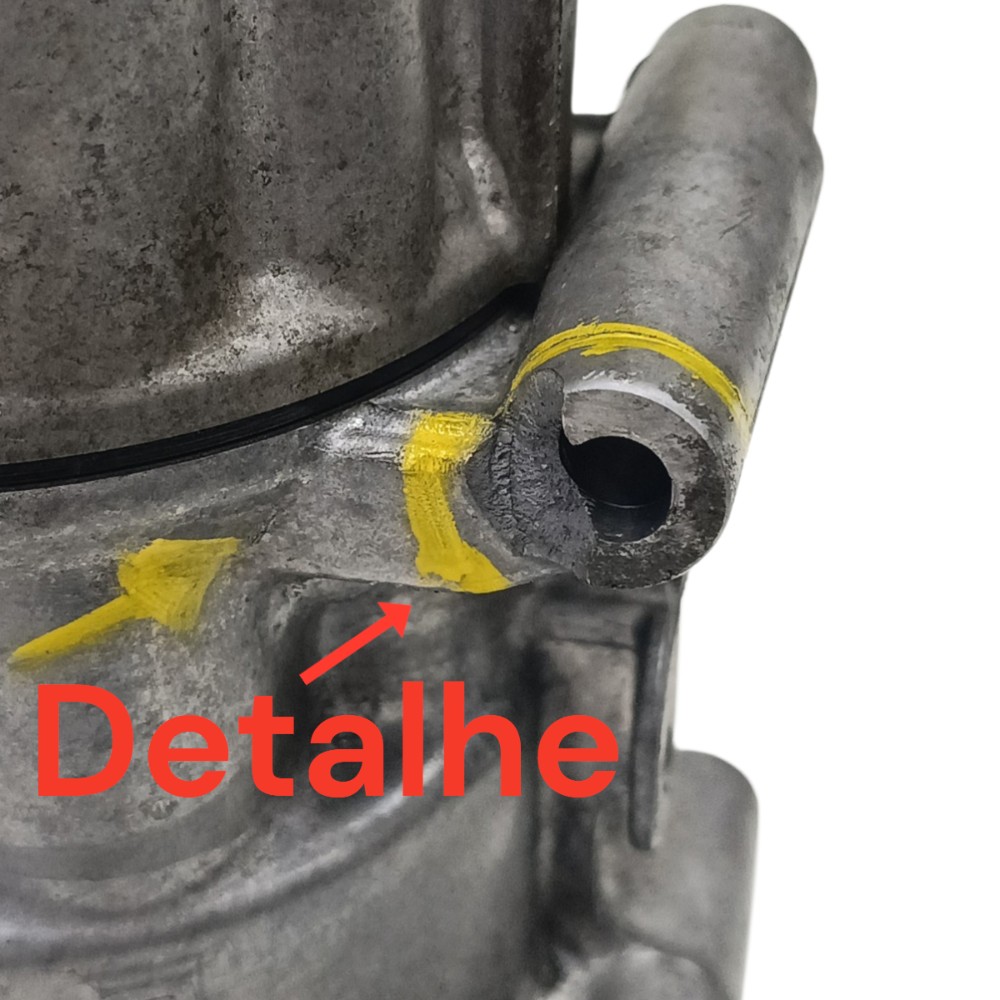 Compressor Ar Citroen C4 Lounge Peugeot 2008 1.6 Thp Detalhe 3
