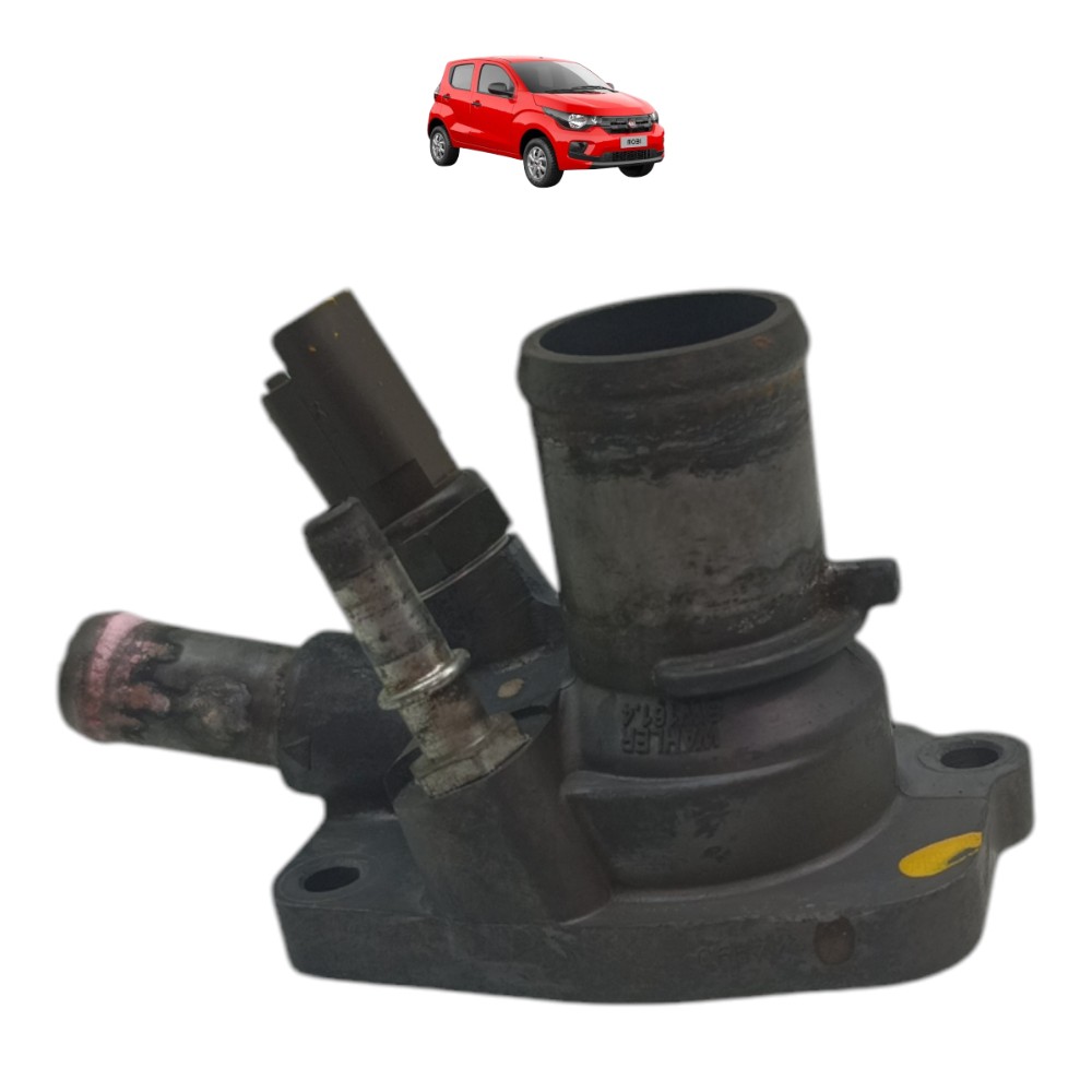 Carcaça Válvula Termostática Fiat Mobi 1.0 4cc 2017 2018 19 1