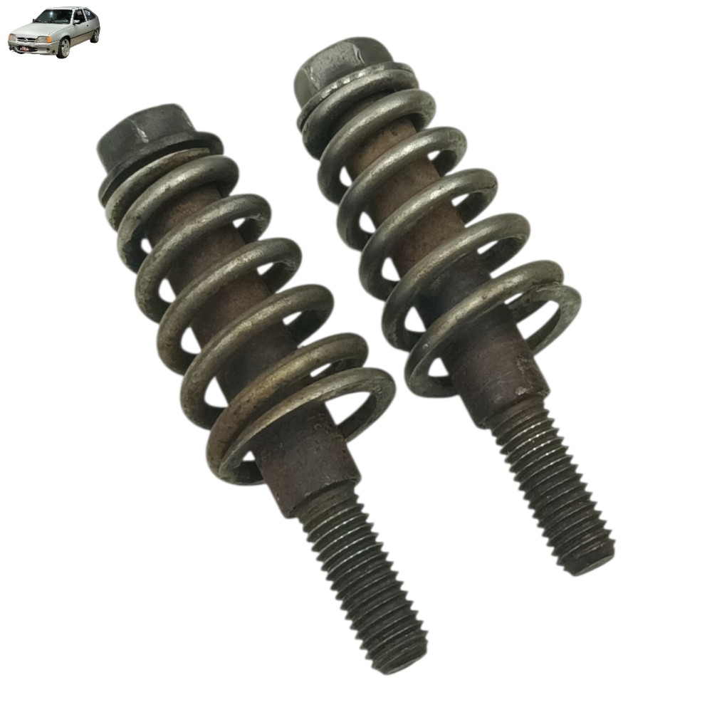 Par parafuso com mola escapamento gm Kadett 1996 1997 1998