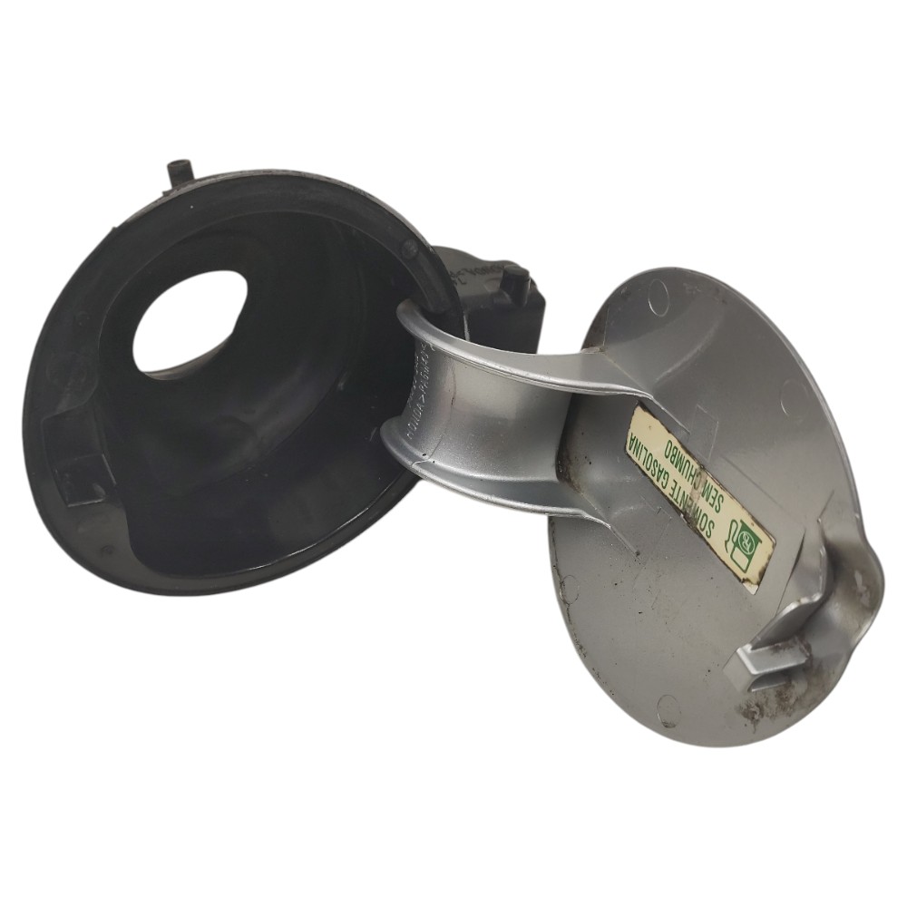 Portinhola Tanque Combustível Honda Fit 2004 2005 2006 2007 Prata 2008 4