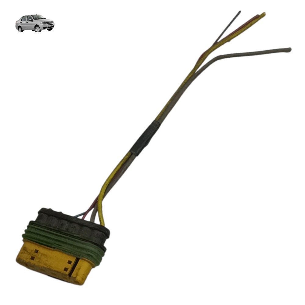 Plug Conector Fechadura Traseira Fiat Siena Palio 2010 2011 1