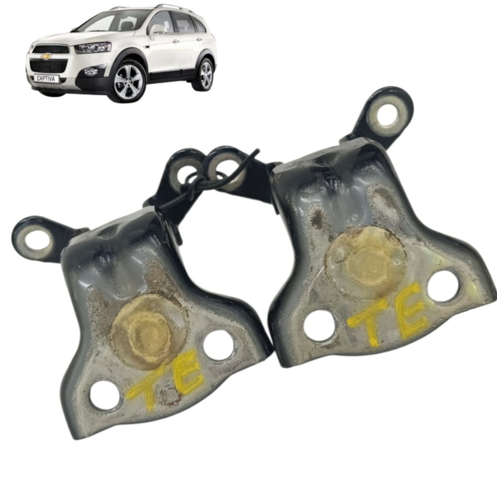 Par Dobradiça Porta Traseira Esquerda Gm Captiva 2012 2013