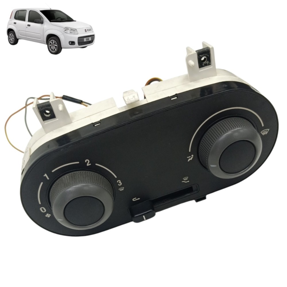 Comando ar condicionado Fiat Uno Vivace 2p 2011 2012 2015 16
