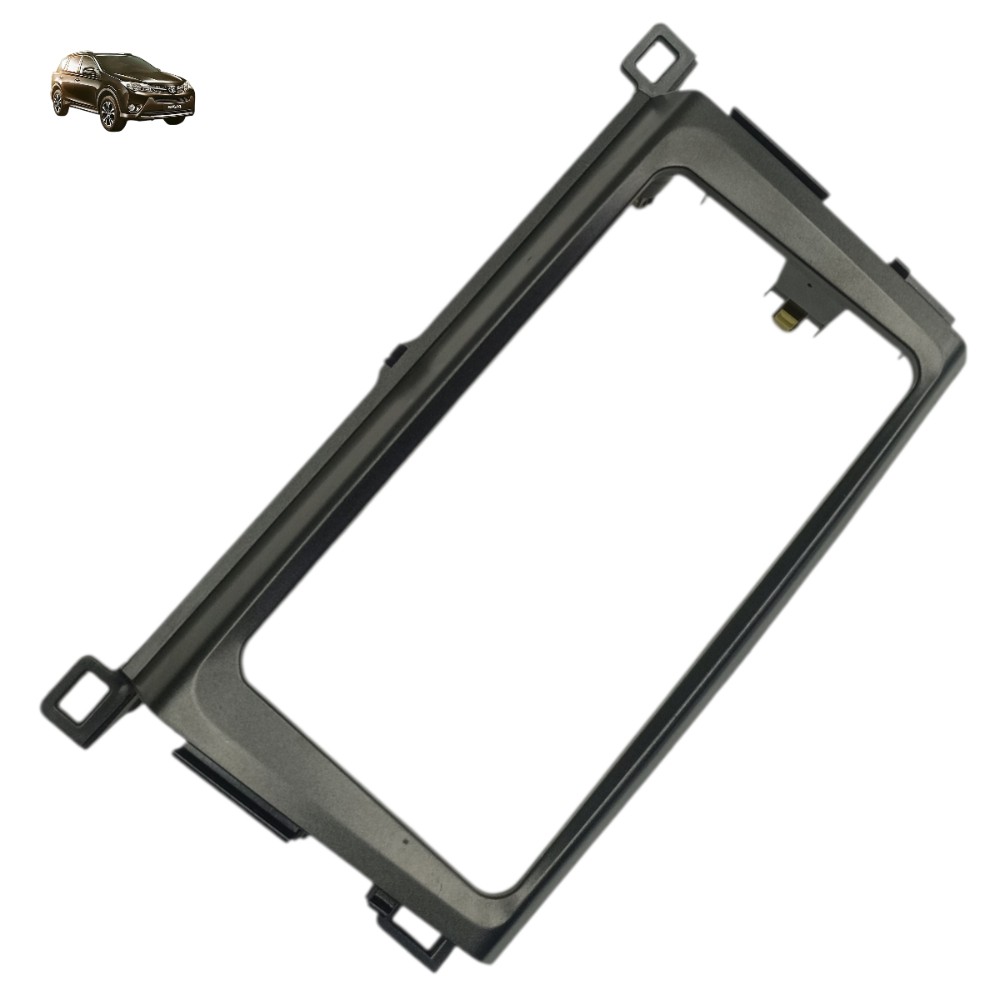 Moldura Central Multimídia Toyota Rav4 2016 2015 2014 2013 Preto 1