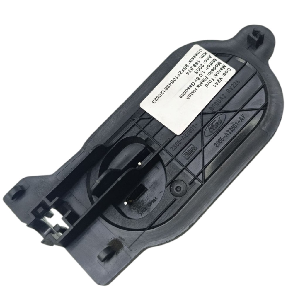 Maçaneta Interna Esquerda Ford Fiesta 2003 2004 2005 2006 07 Preto Dianteira/traseira 4
