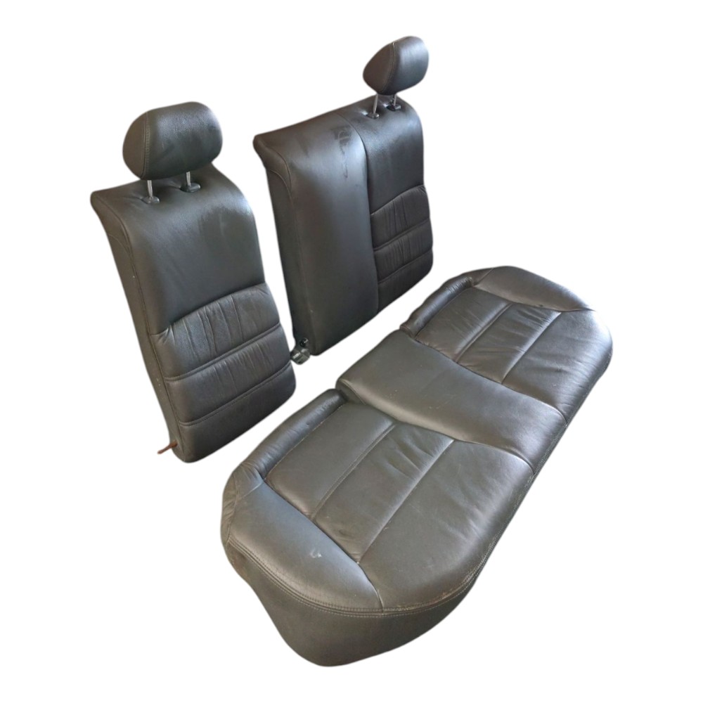 Jogo Banco Couro Honda Civic G7 2001 2002 2003 2004 2005 Cinza 8