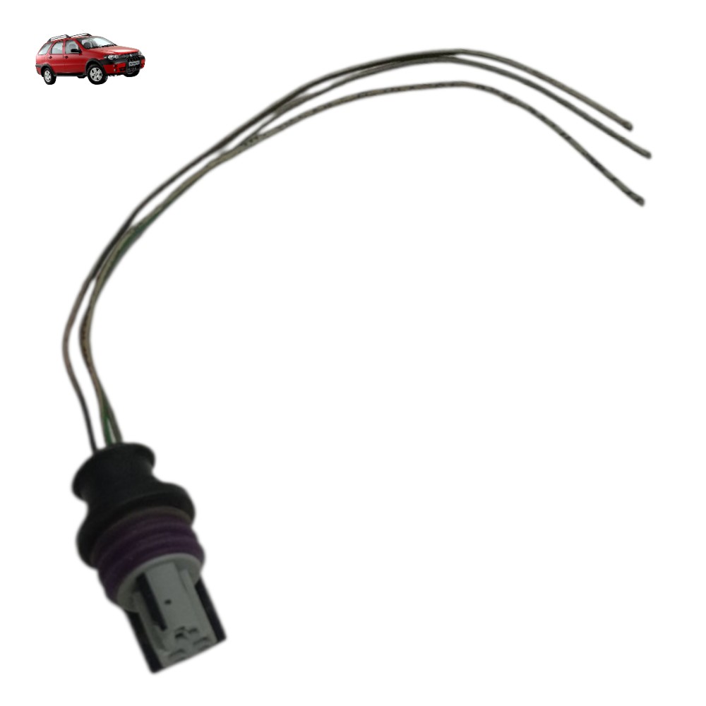 Plug Conector Sensor Pressostato Palio Fire 1.0 2012 2011 1
