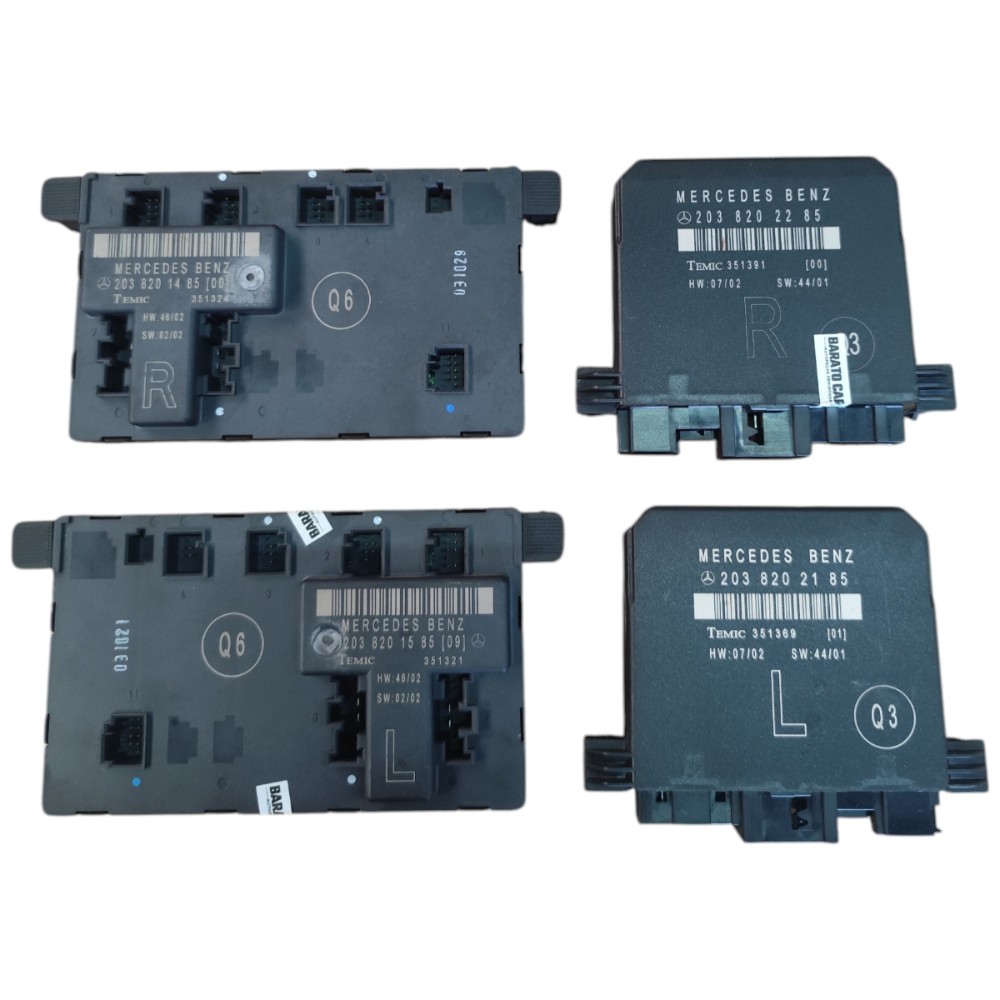 Kit Code Módulo Injeção Mercedes C230 1.8 Kompressor 2003 04 7