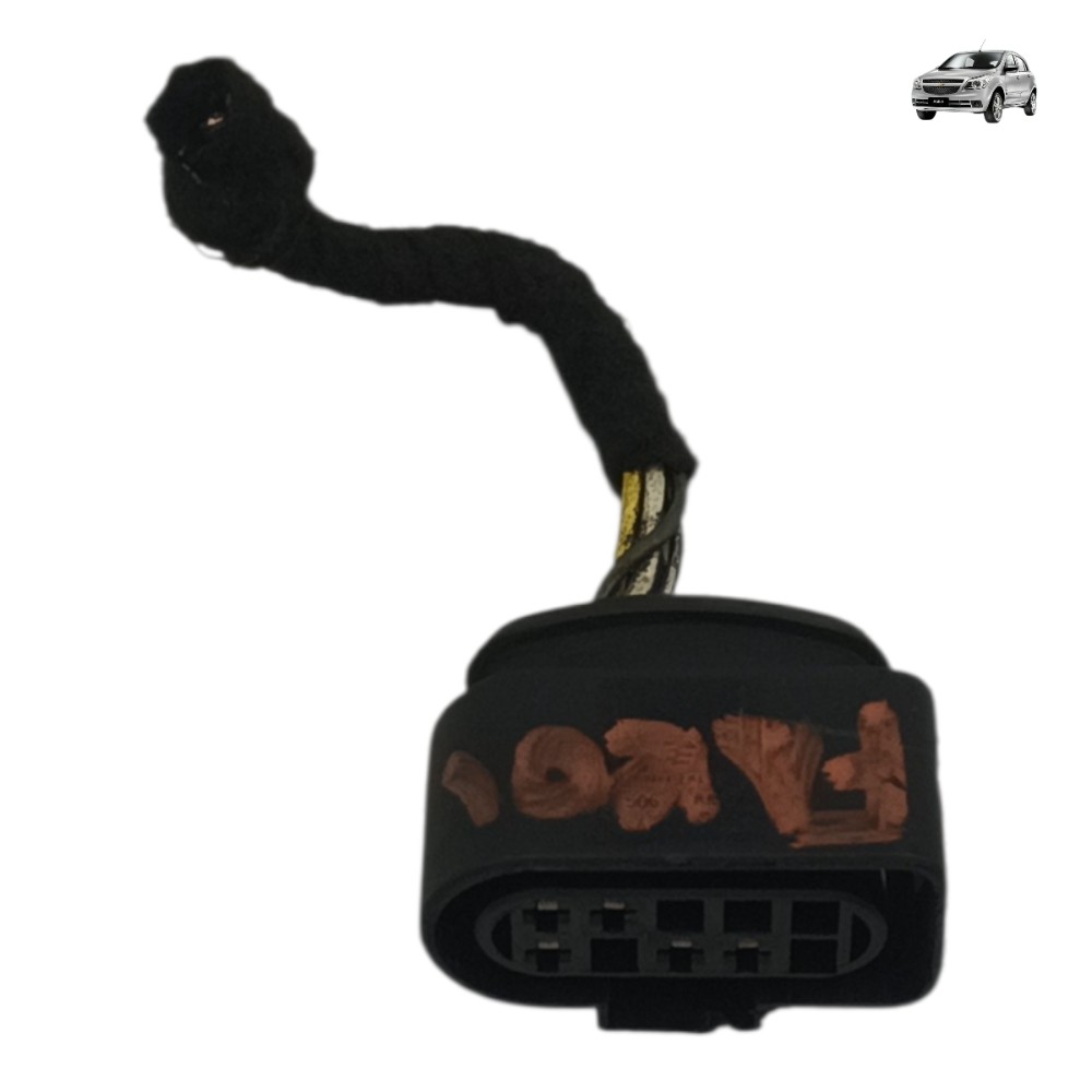 Plug Conector Farol Gm Agile Montana 2010 2011 2012 2013