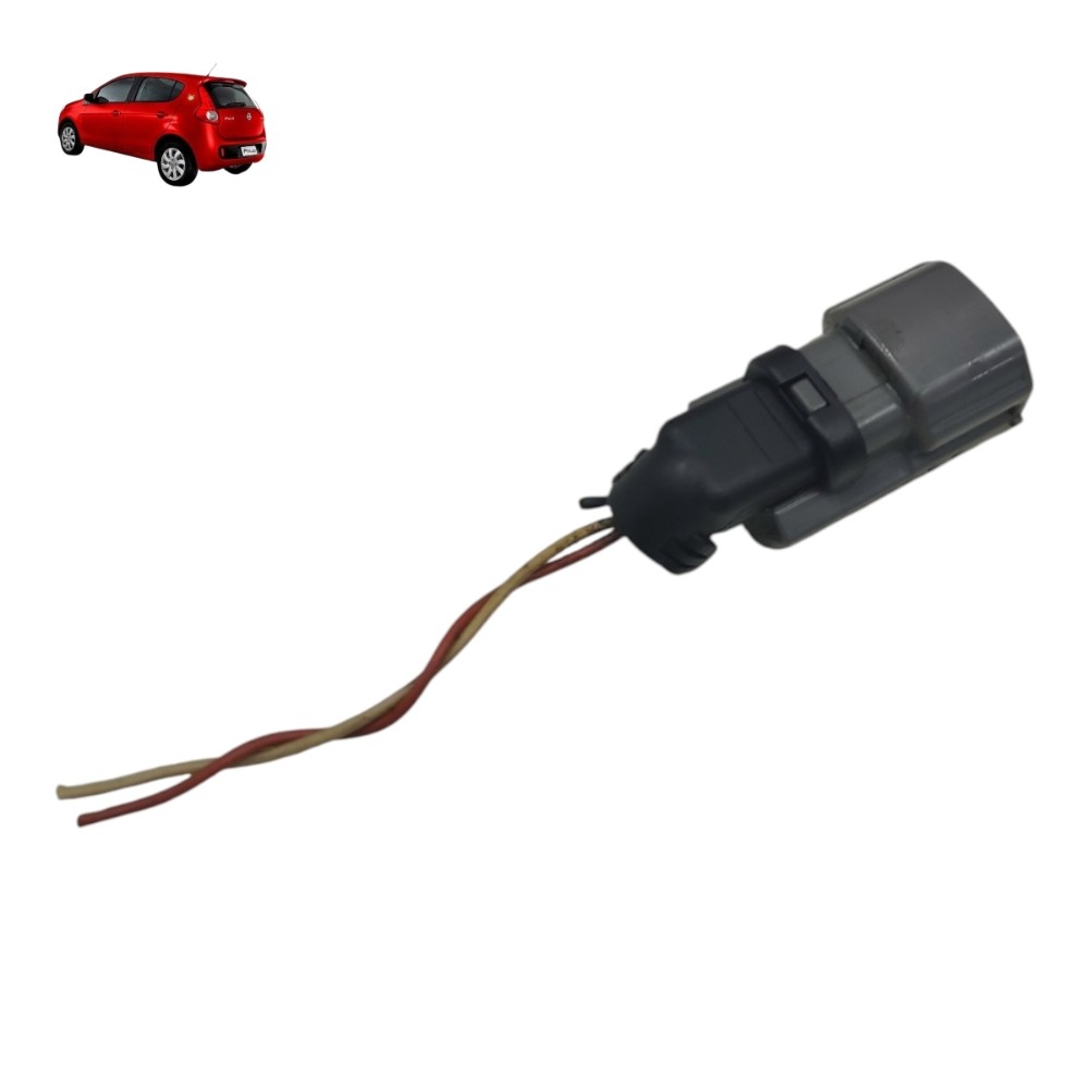 Plug conector sensor detonação fiat palio 1.4 2013 2014 2015