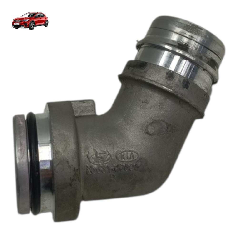 Flange Cavalete Agua Motor Kia Stonic 1.0 2022 2023 2024 25 Cinza 1