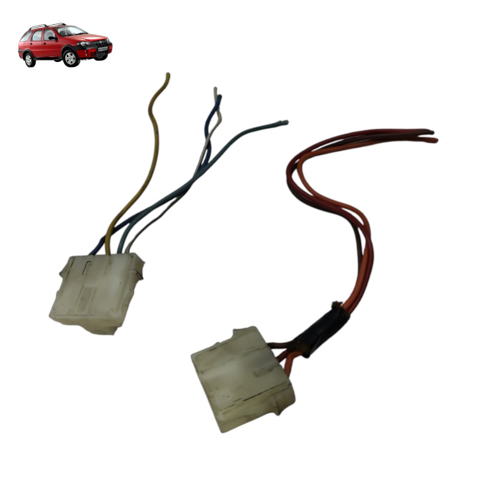 Par Plug Conector Comutador Ignição Fiat Palio 1.8 2005 06 1