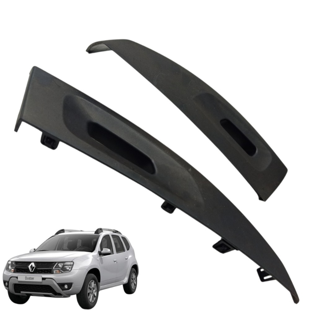 Acabamento rack tetô dianteiro esquerdo Renault Duster 2017