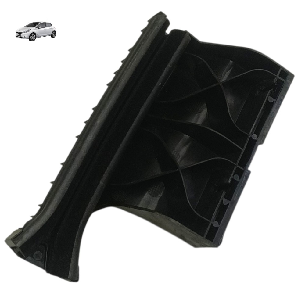 Guia Vidro Dianteira Esquerda Peugeot 208 2014 2015 2016 Preto