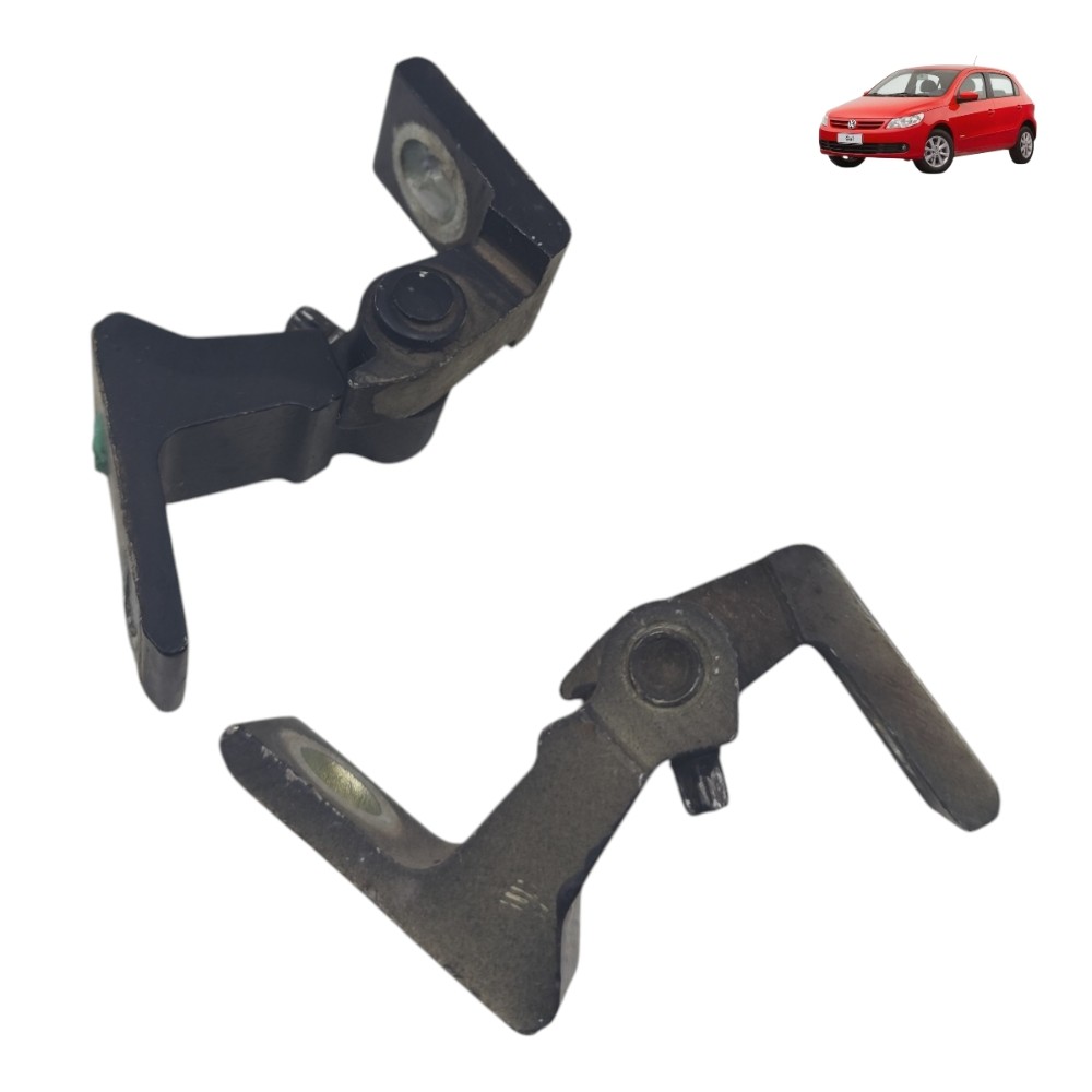 Par Dobradiça Porta Dianteira Esquerda Vw Gol G5 2009 2010