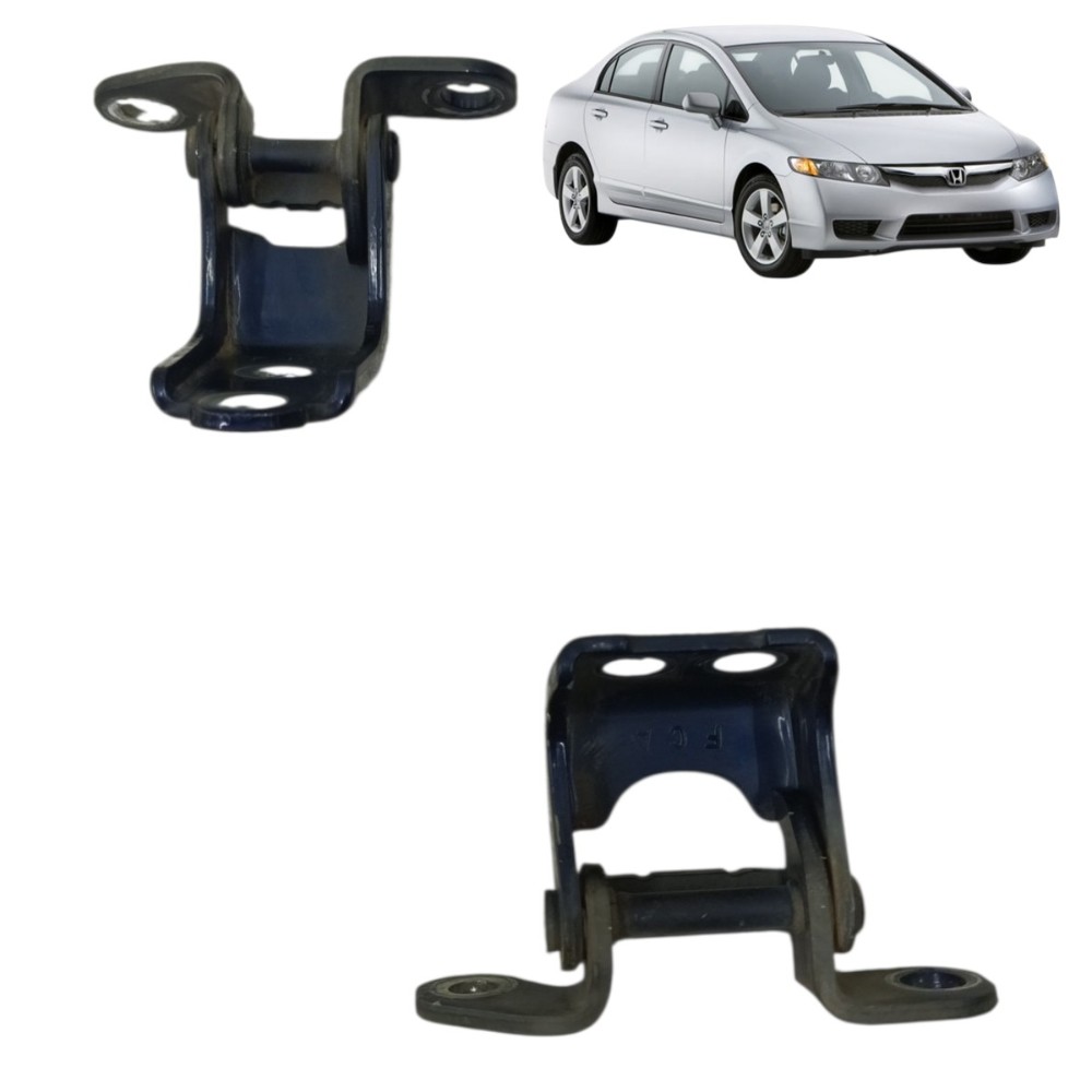 Par dobradiça porta traseira direita honda civic g8 2007
