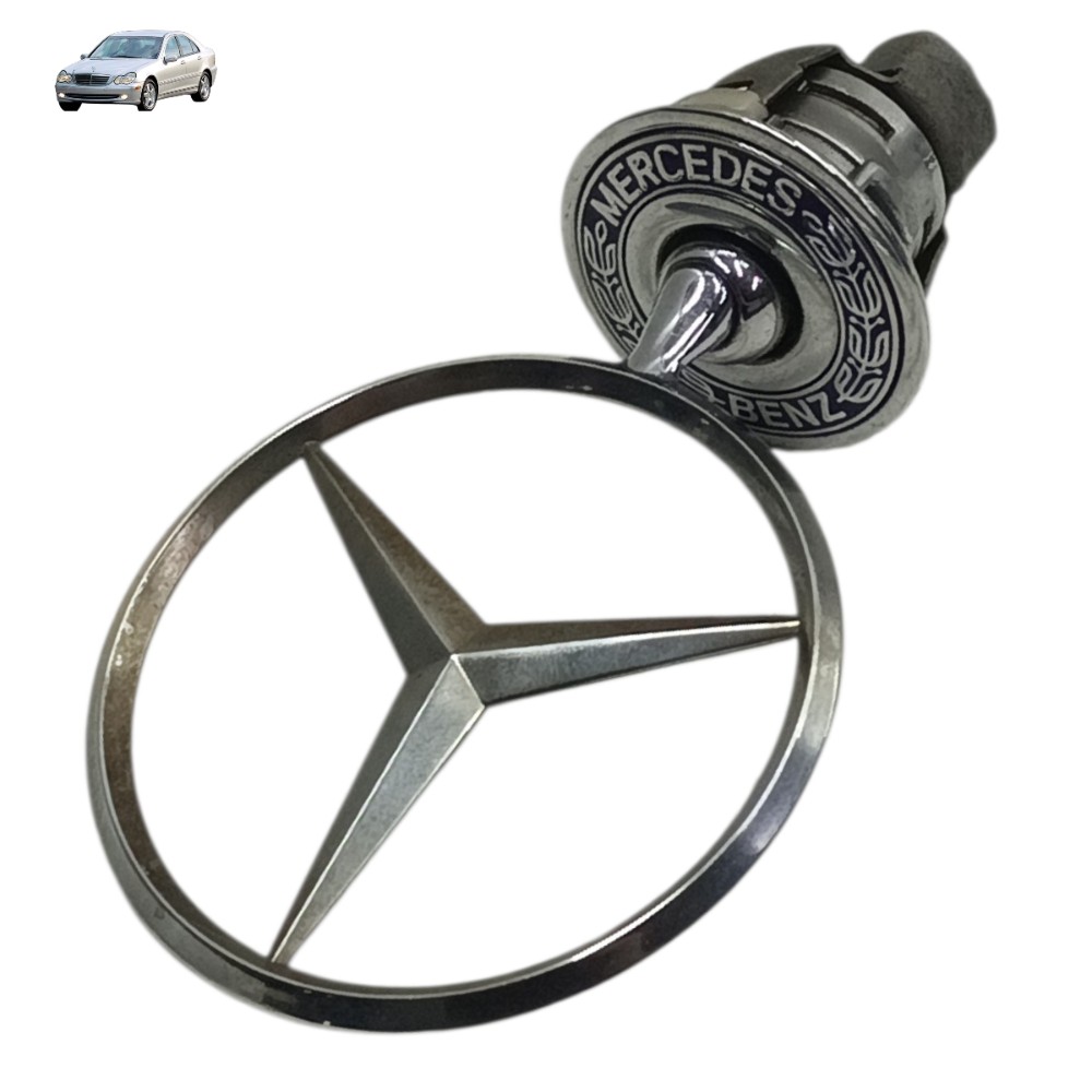 Emblema simbolo capô Mercedes c230k 2003 2004 2005 2006 2007
