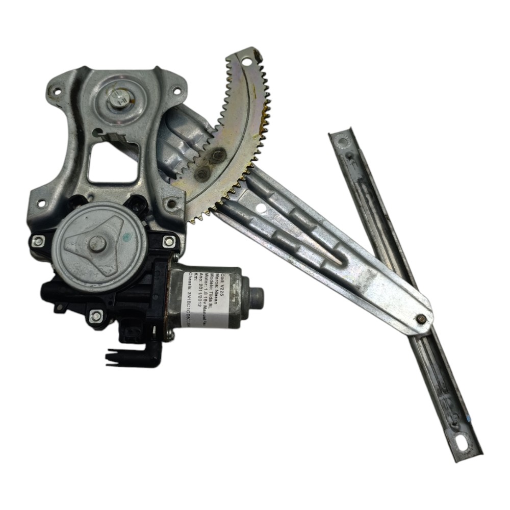 Motor Máquina Vidro Traseiro Direito Nissan Tiida 2012 11 10 5