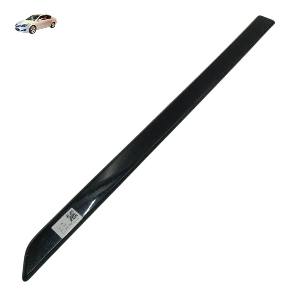 Friso Porta Dianteira Esquerda Gm Vectra 2011 2010 2009 Preto 1